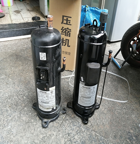 乐昌中央空调压缩机的更换维修